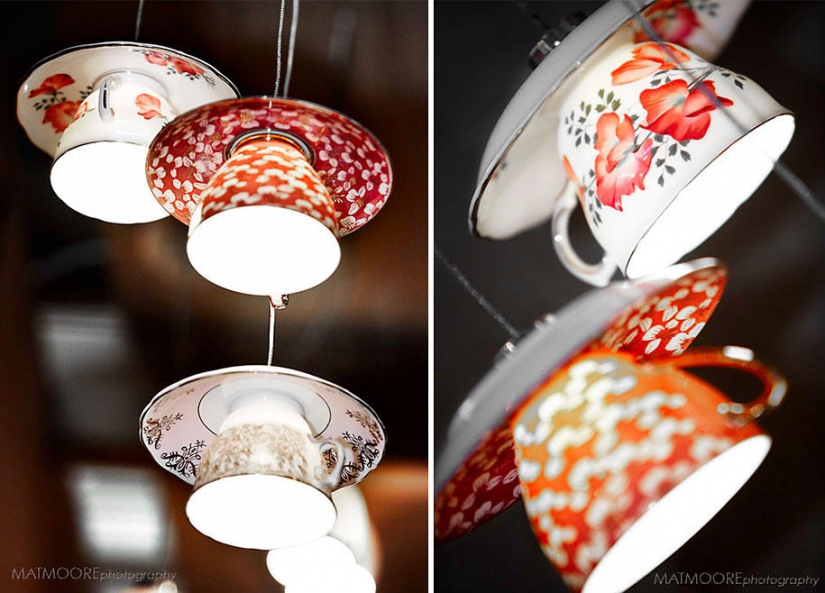 21 the idea of manufacture of lamps and chandeliers made of everyday objects 21 the idea of manufacture of lamps and chandeliers made of everyday objects