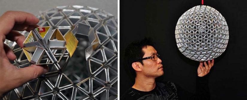 21 the idea of manufacture of lamps and chandeliers made of everyday objects 21 the idea of manufacture of lamps and chandeliers made of everyday objects