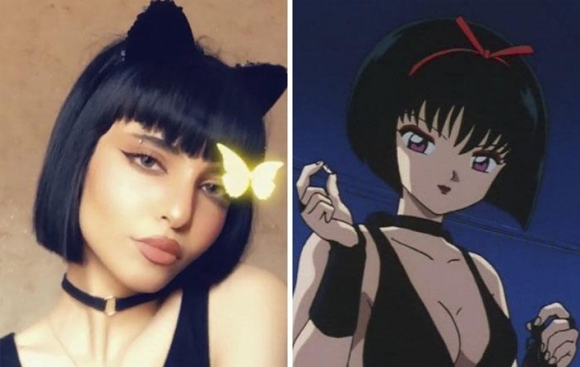 25 anime characters and their counterparts in real life 25 anime characters and their counterparts in real life