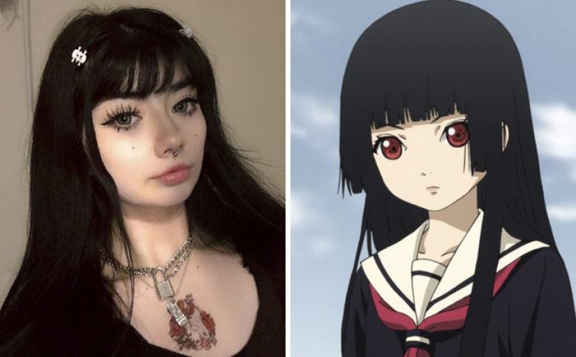 25 anime characters and their counterparts in real life 25 anime characters and their counterparts in real life