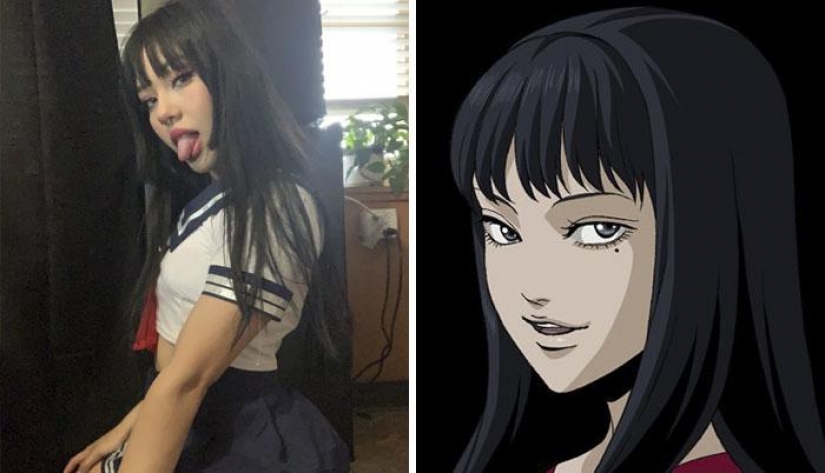 25 anime characters and their counterparts in real life 25 anime characters and their counterparts in real life