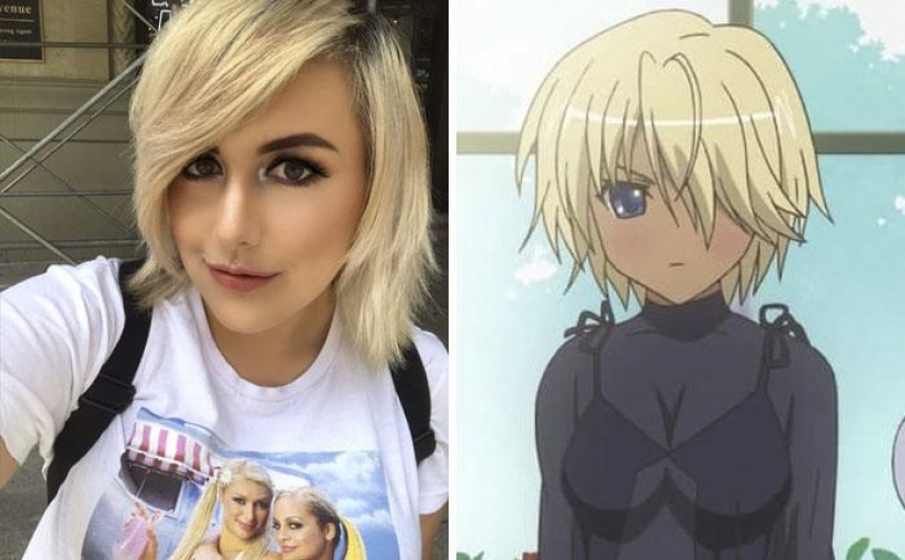 25 anime characters and their counterparts in real life 25 anime characters and their counterparts in real life