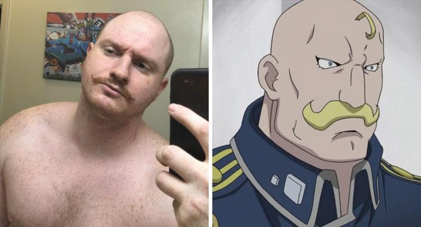 25 anime characters and their counterparts in real life 25 anime characters and their counterparts in real life