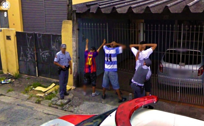 25 de el más loco de los tiros por las cámaras de Google Street View 25 de el más loco de los tiros por las cámaras de Google Street View