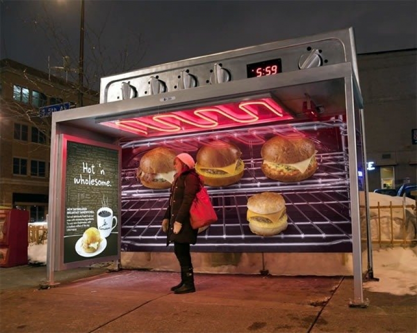 25 ejemplos de brillantes anuncios, perfectamente inscrita en la jungla urbana