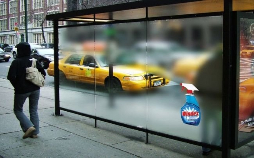 25 examples of brilliant ads, perfectly inscribed in the urban jungle