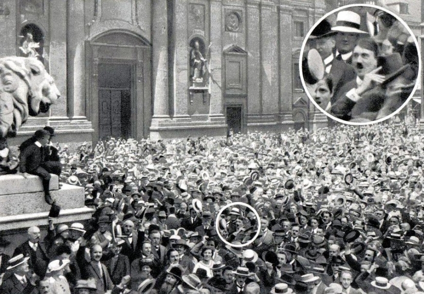 25 pictures representing significant events in human history from an unusual angle