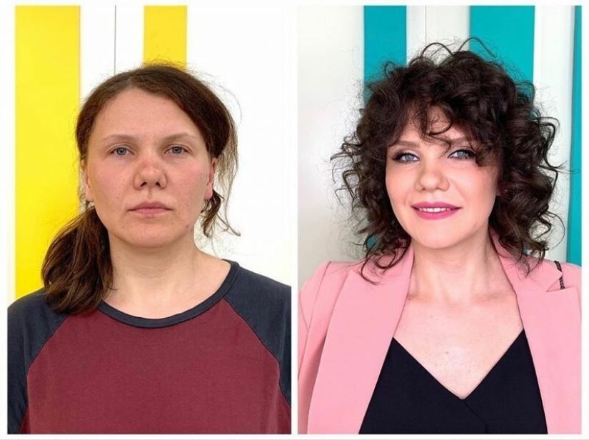 30 increíbles transformaciones: antes y después de la reunión con el estilista Alexander cuerno 30 increíbles transformaciones: antes y después de la reunión con el estilista Alexander cuerno