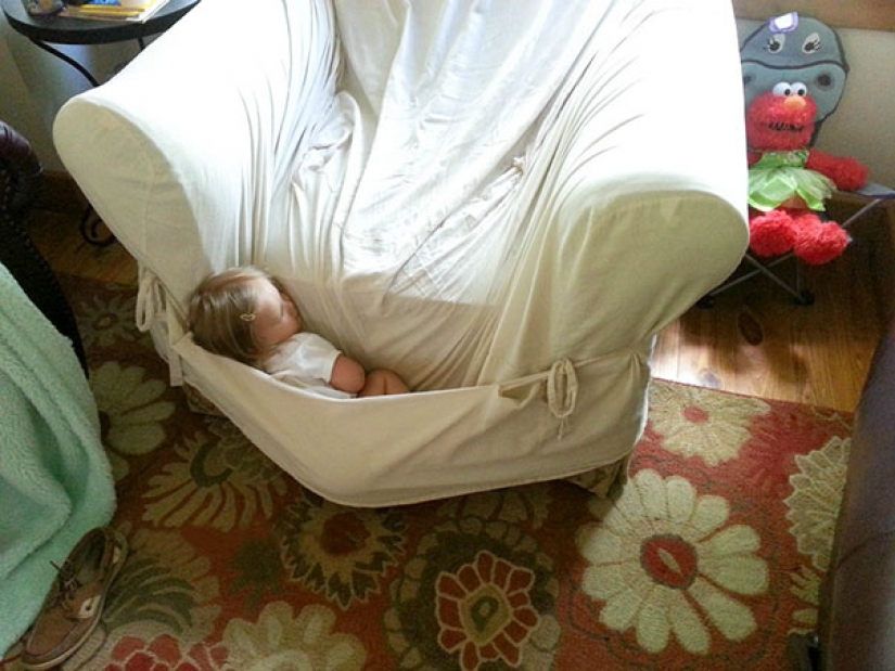 30 proof that kids can sleep anywhere, anywhere and anytime