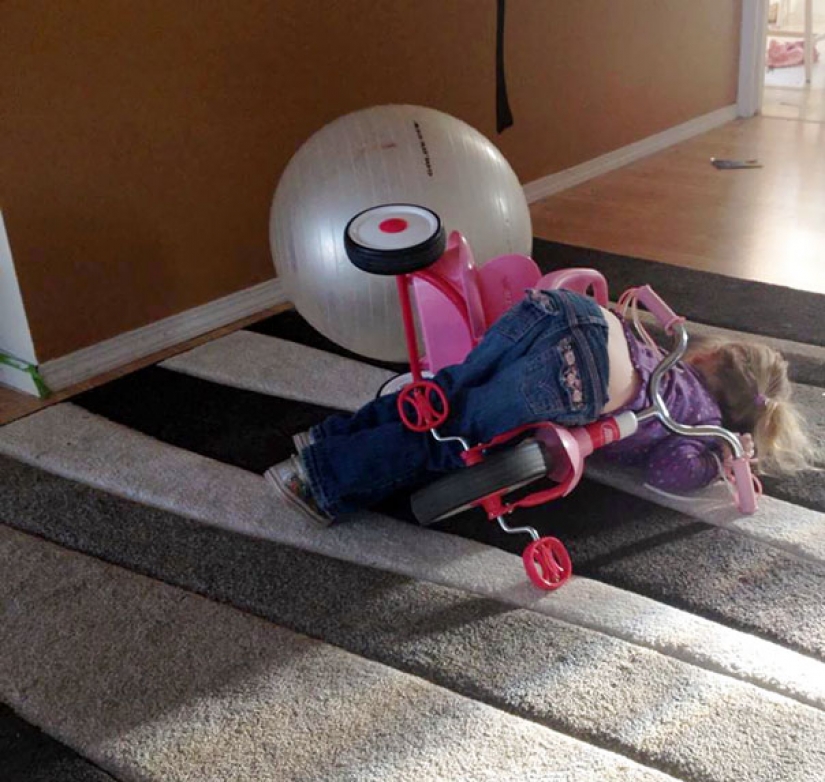30 proof that kids can sleep anywhere, anywhere and anytime