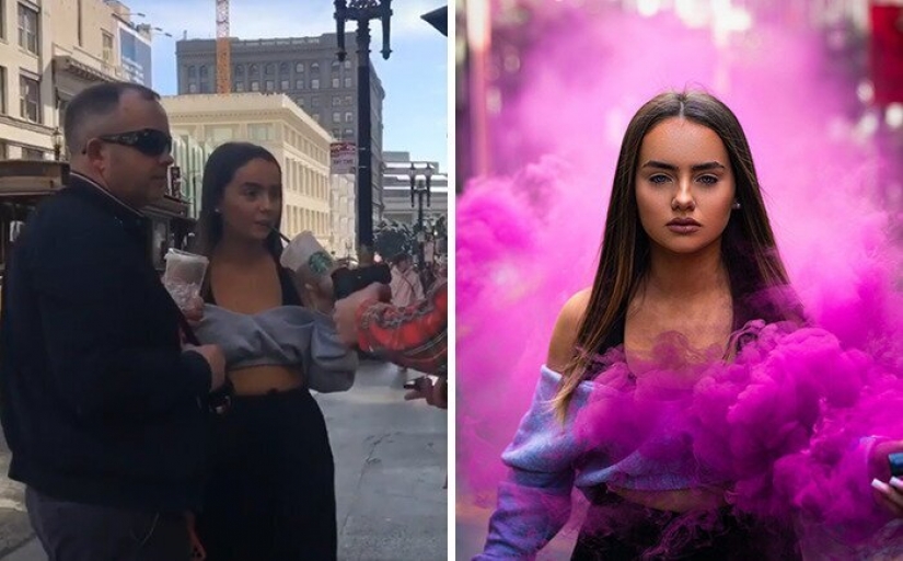 33 artísticas impresionante retrato que el fotógrafo se dio a los transeúntes en la calle