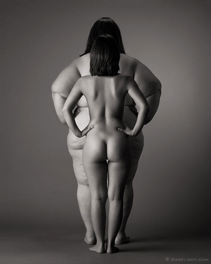 36 beautiful frame in the Nude