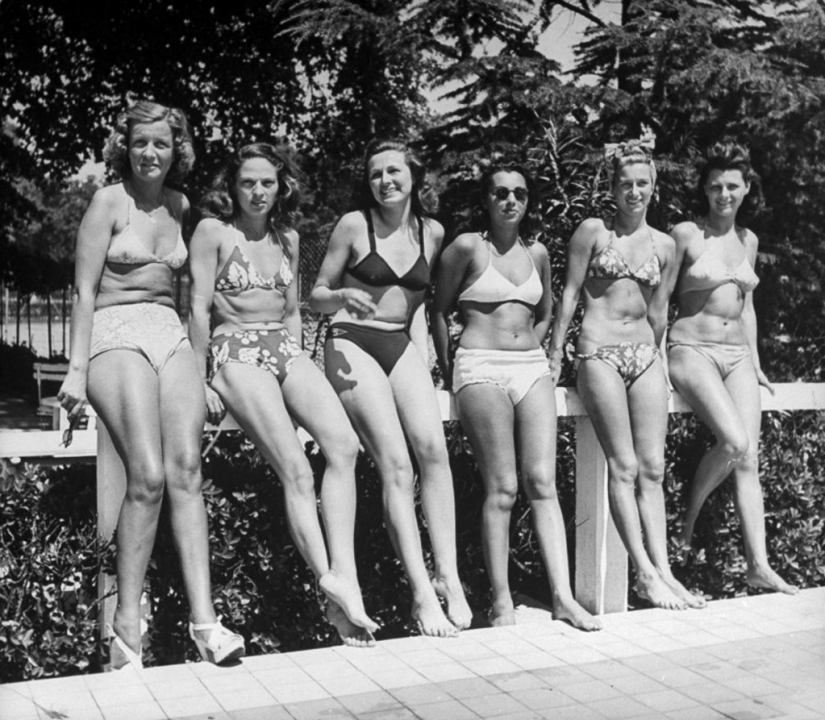 73 years ago there was the smallest swimsuit in the world — bikini 73 years ago there was the smallest swimsuit in the world — bikini
