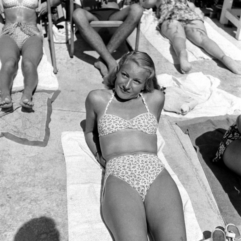 73 years ago there was the smallest swimsuit in the world — bikini 73 years ago there was the smallest swimsuit in the world — bikini