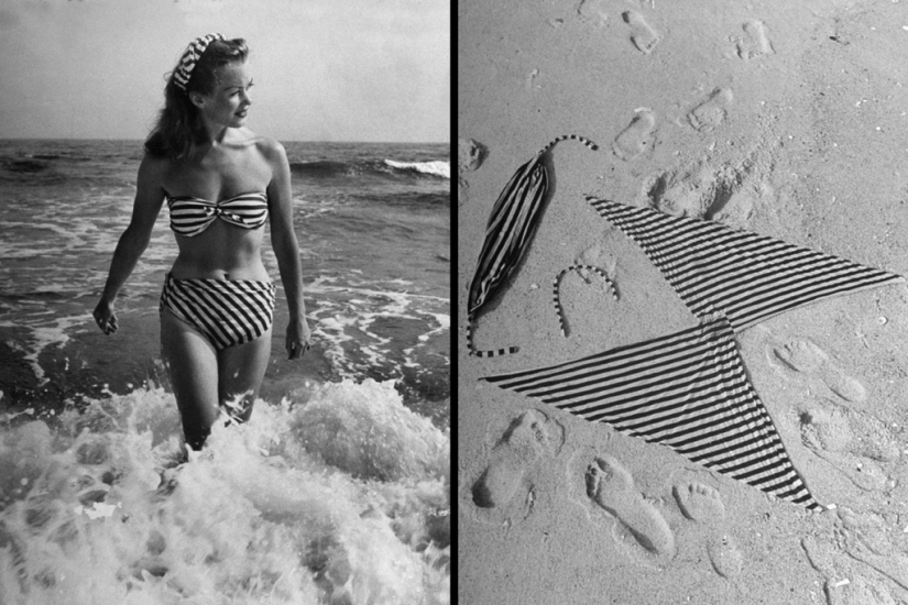 73 years ago there was the smallest swimsuit in the world — bikini 73 years ago there was the smallest swimsuit in the world — bikini