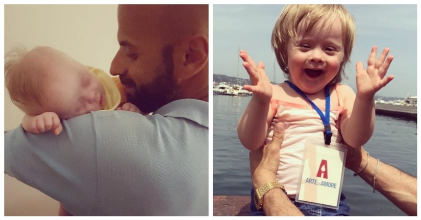 A ray of positivity: man adopted a girl with down syndrome, after it was abandoned 20 families A ray of positivity: man adopted a girl with down syndrome, after it was abandoned 20 families