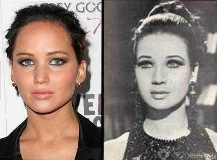 A striking resemblance to Hollywood celebrities and their historical doppelgangers A striking resemblance to Hollywood celebrities and their historical doppelgangers