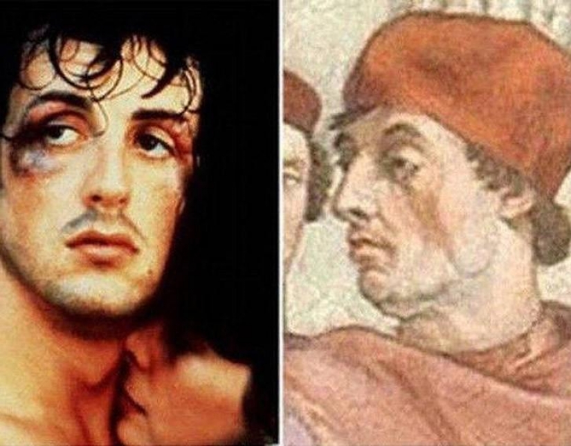 A striking resemblance to Hollywood celebrities and their historical doppelgangers A striking resemblance to Hollywood celebrities and their historical doppelgangers