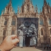 A window to the past: a resident of Baku combines old photos with modern types A window to the past: a resident of Baku combines old photos with modern types