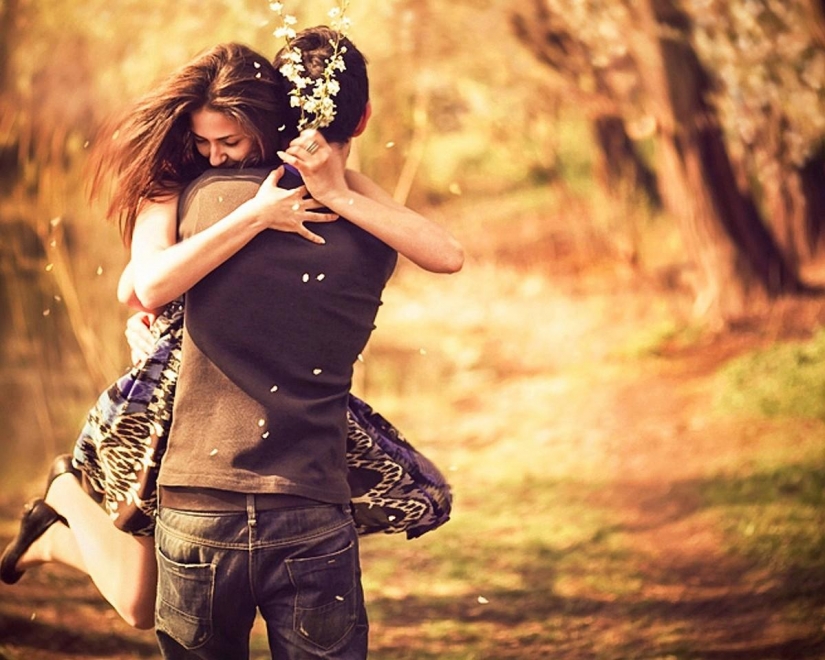 About the benefits of hugs About the benefits of hugs