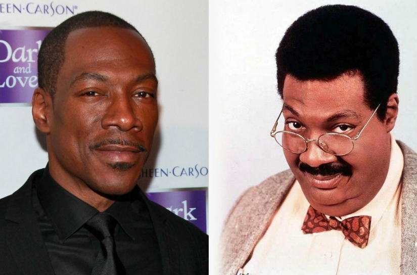 Actors from horror films with makeup and without Actors from horror films with makeup and without