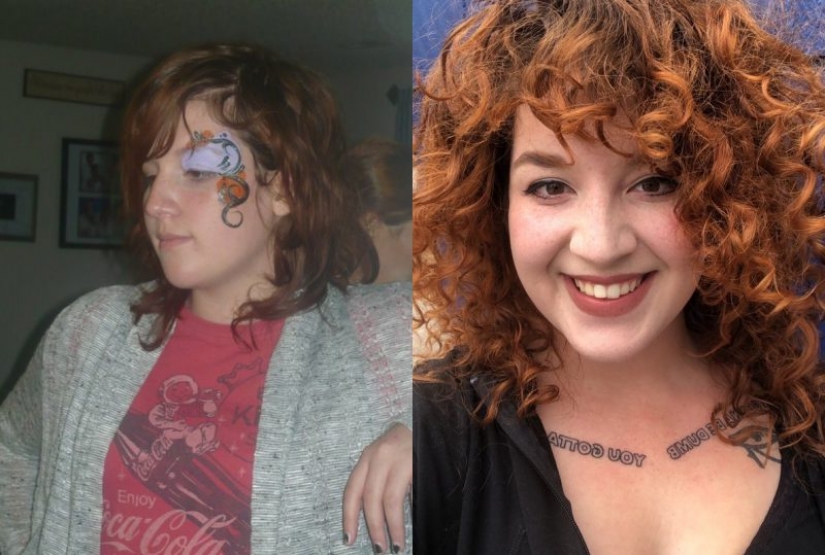 Ahora Vs 10 años: 30 imágenes de increíbles transformaciones Ahora Vs 10 años: 30 imágenes de increíbles transformaciones