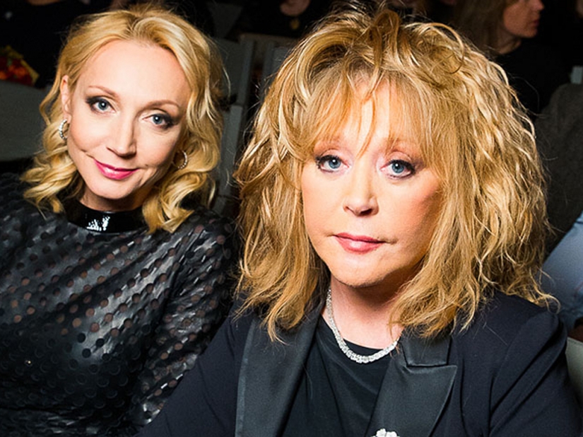 Allan y Christine: parecía de la misma edad Aguilera y Pugachev