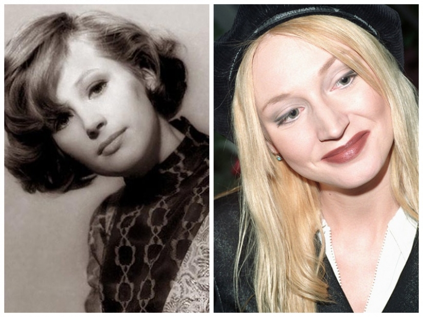 Allan y Christine: parecía de la misma edad Aguilera y Pugachev