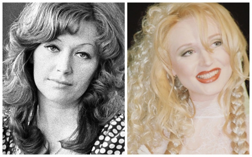 Allan y Christine: parecía de la misma edad Aguilera y Pugachev