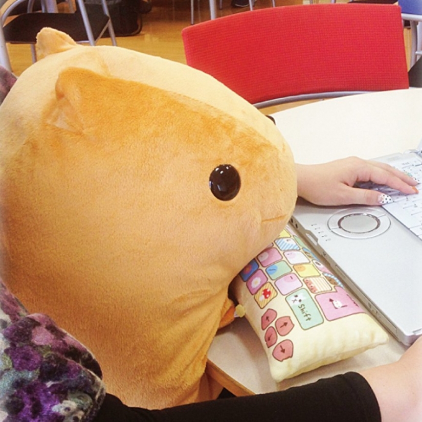 Almohadas para un equipo en buen estado de trabajo — un nuevo éxito Japonés oficinas Almohadas para un equipo en buen estado de trabajo — un nuevo éxito Japonés oficinas