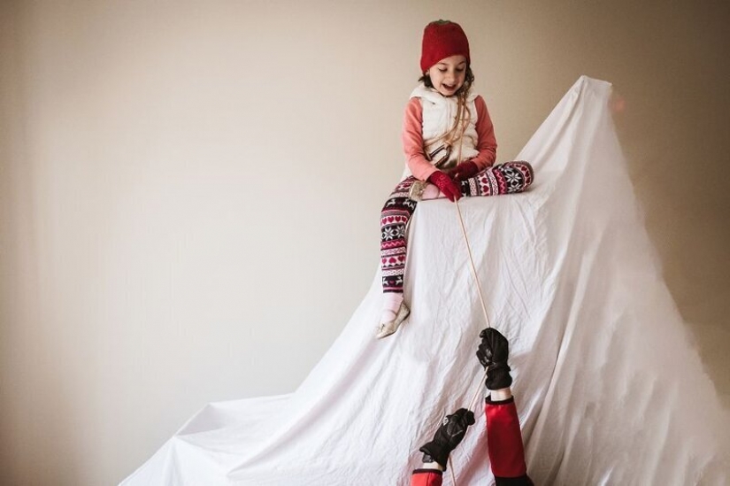 Amante de los viajes descubierto la manera de llegar a las montañas sin salir de casa