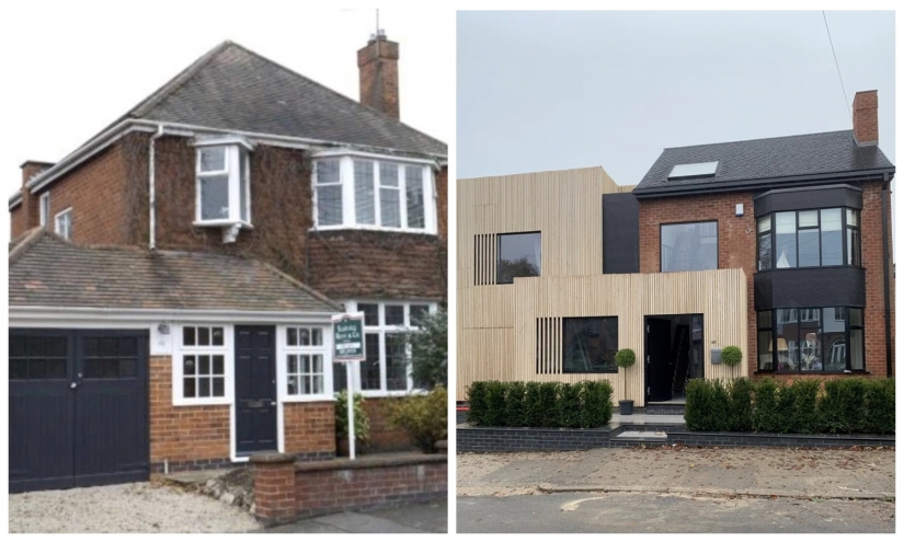Amazing transformation: the British transformed the old house into a luxury mansion
