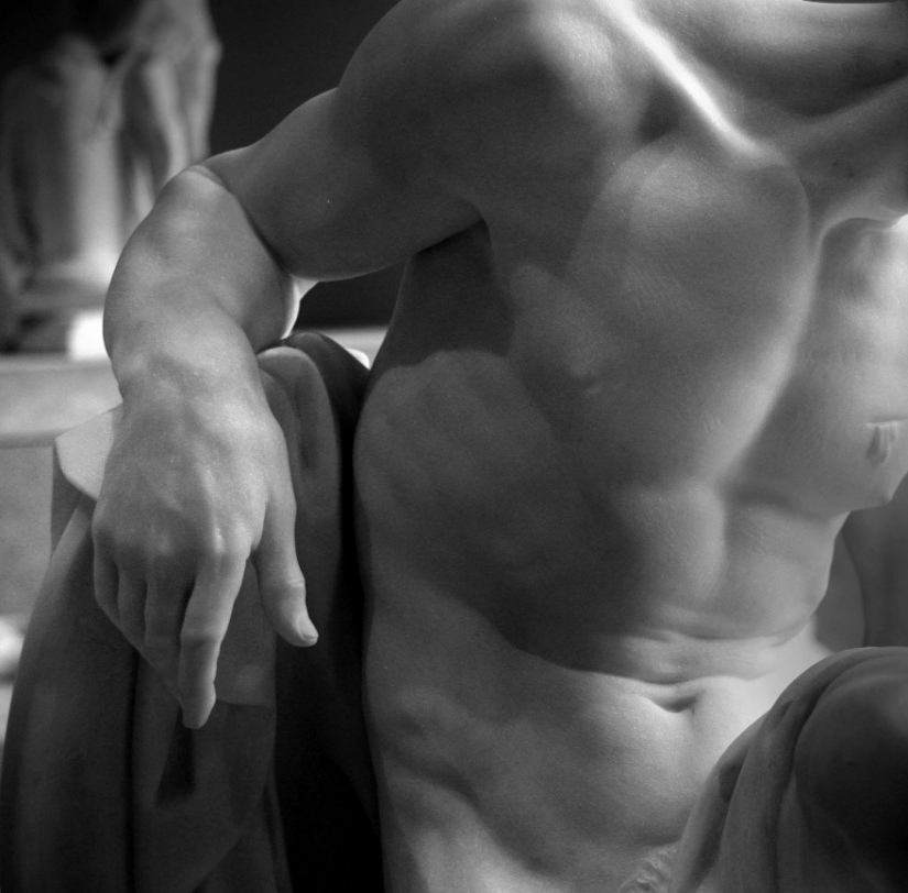 An ordinary man sees a stone. The artist hears the music