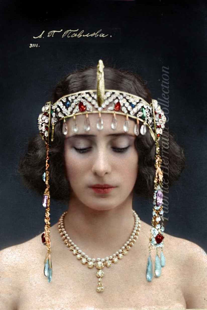 Anna Pavlova y otras bellezas de la Rusia zarista en kolonisierung de archivo de la foto Anna Pavlova y otras bellezas de la Rusia zarista en kolonisierung de archivo de la foto