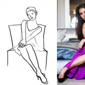 Another 20 successful female poses for photo shoot