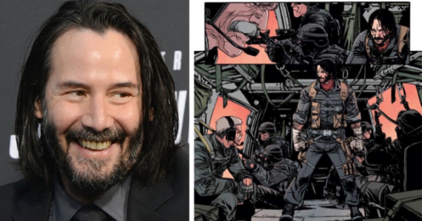 Another talent is revealed: Keanu Reeves involved in the creation of comics Another talent is revealed: Keanu Reeves involved in the creation of comics