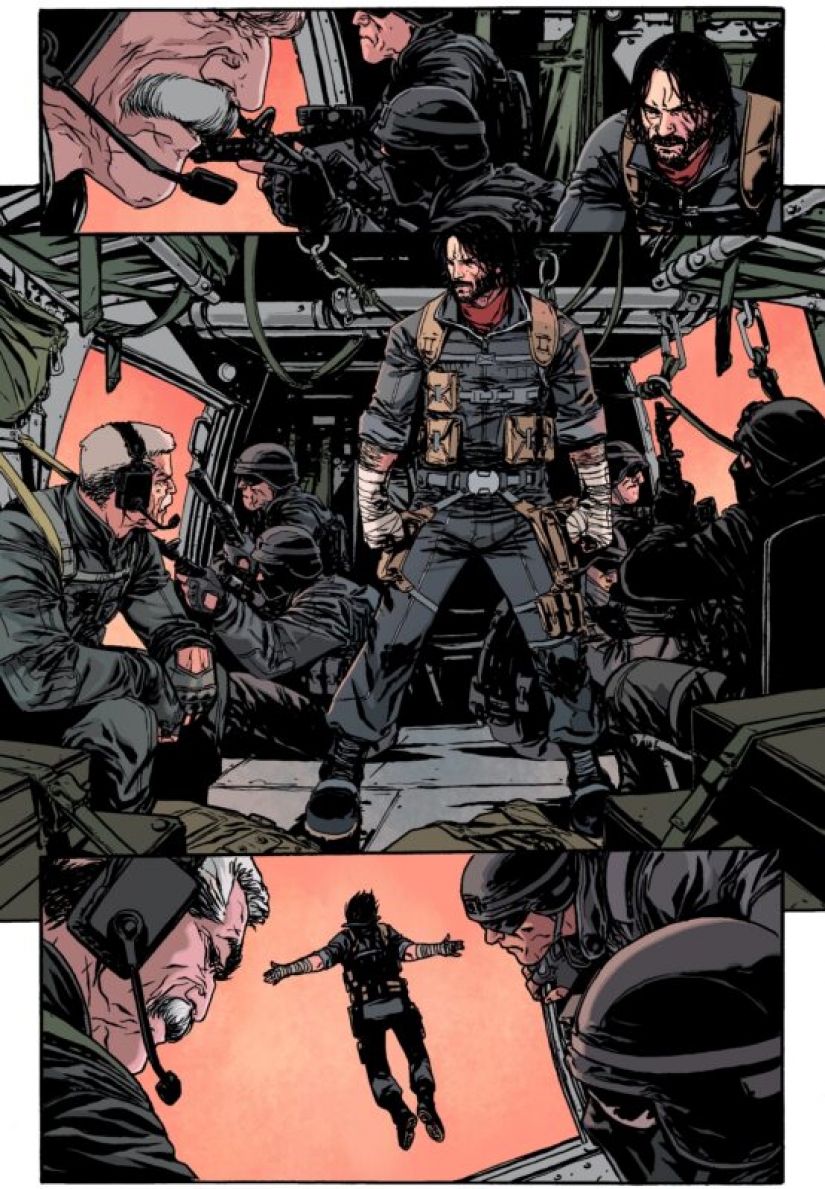 Another talent is revealed: Keanu Reeves involved in the creation of comics Another talent is revealed: Keanu Reeves involved in the creation of comics