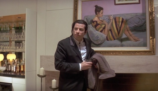 Art inside: paintings and sculture in the frame, which usually do not notice