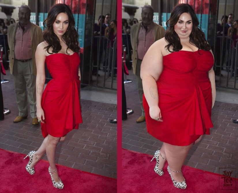 Artista añade estrella de peso, con ganas de demostrar que la belleza está en todos los tamaños Artista añade estrella de peso, con ganas de demostrar que la belleza está en todos los tamaños