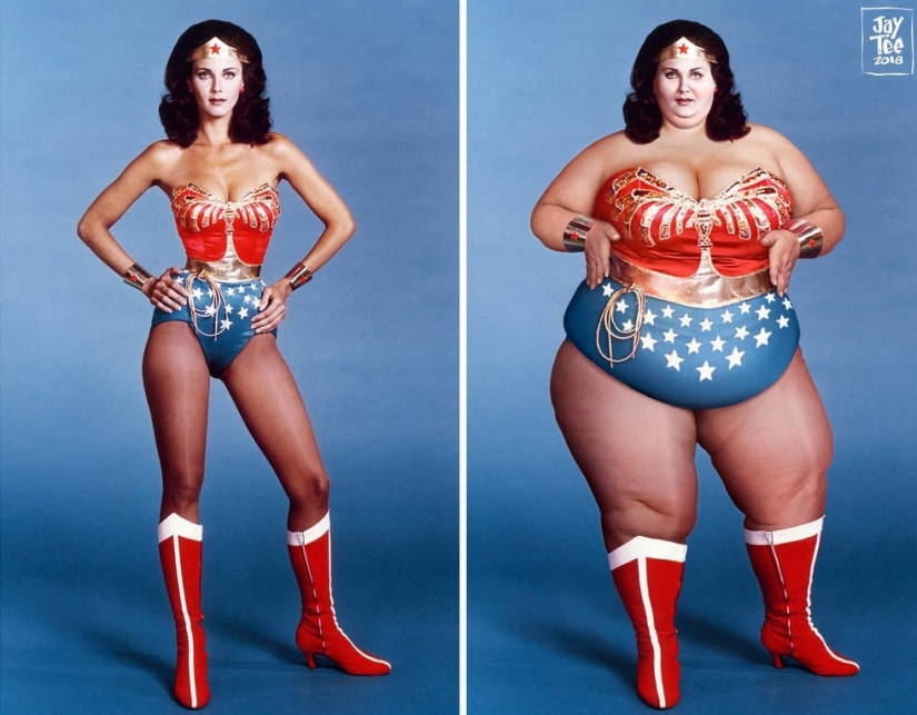 Artista añade estrella de peso, con ganas de demostrar que la belleza está en todos los tamaños Artista añade estrella de peso, con ganas de demostrar que la belleza está en todos los tamaños