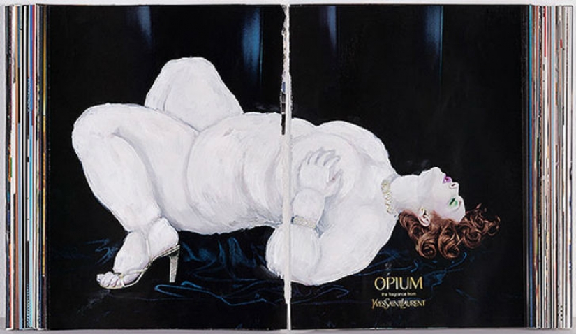 Artista turco coquetea con la inalcanzable tamaños flaco modelos