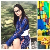 As a girl, to beg in the street, suddenly became a model