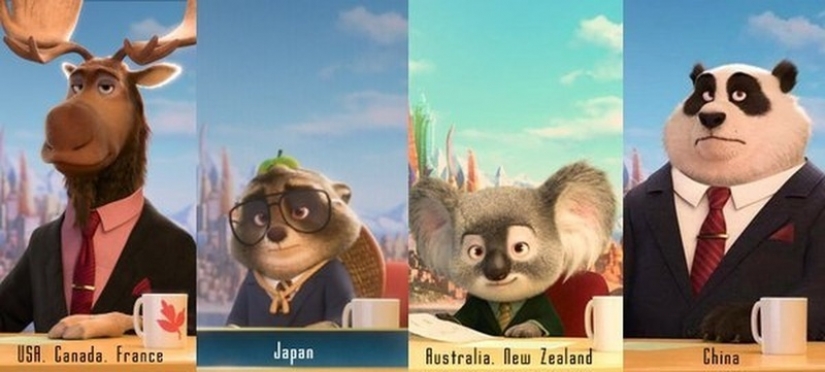 As the famous cartoons have been adapted for different countries