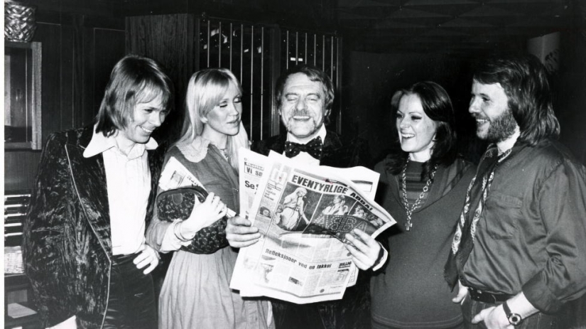 As the first tour group ABBA was almost the last in their career