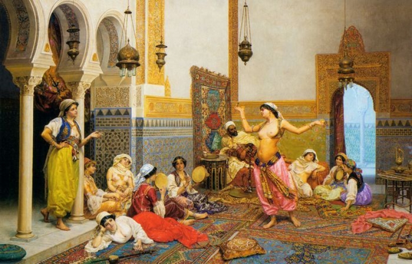 As women living in Eastern harems, or what is not told in romantic movies