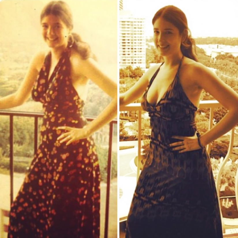 Back to the future: photos of relatives who forced to believe in a time machine