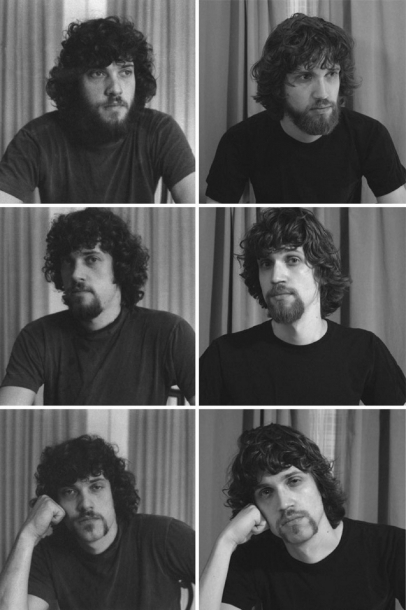 Back to the future: photos of relatives who forced to believe in a time machine