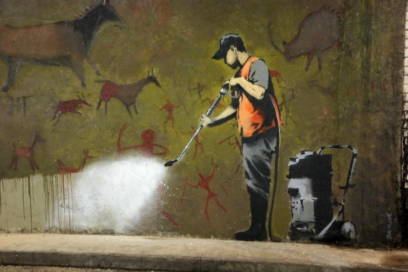 Banksy — the most mysterious and controversial master graffiti Banksy — the most mysterious and controversial master graffiti