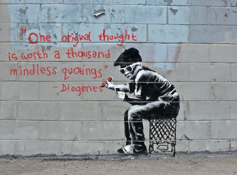 Banksy — the most mysterious and controversial master graffiti Banksy — the most mysterious and controversial master graffiti