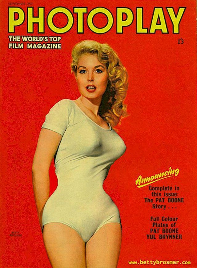 Betty Brosmer — the owner of the most gorgeous figures 50 years Betty Brosmer — the owner of the most gorgeous figures 50 years